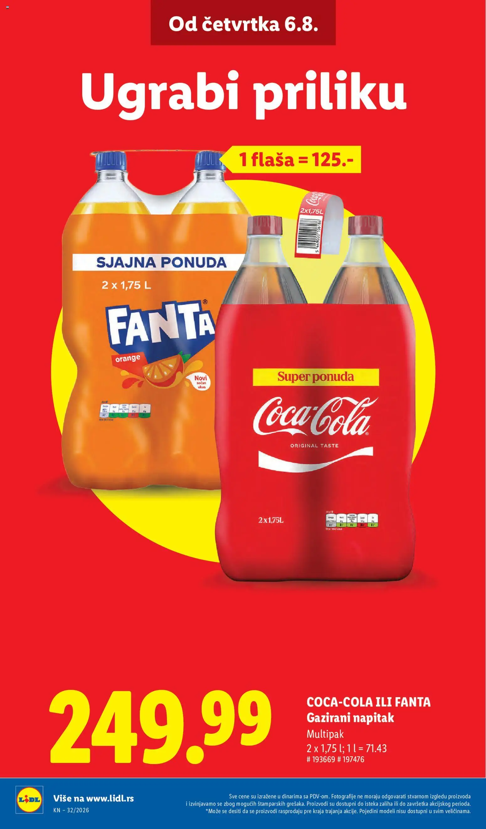 Lidl katalog - važi od 06.08.2026 | Strana: 8