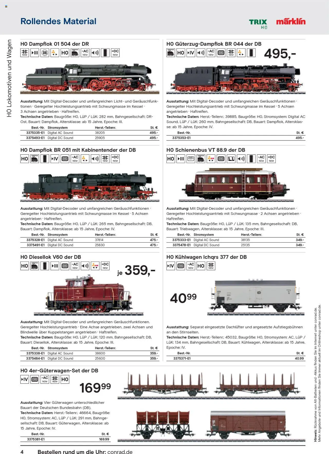 Conrad  Modellbahn Katalog – gültig ab 25.08.2025 | Seite: 6