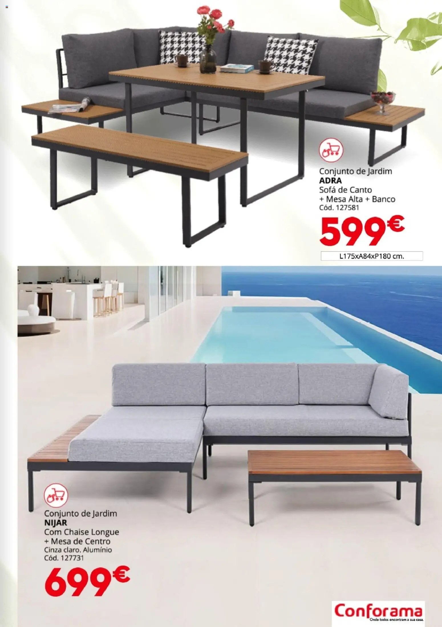 Conforama Jardim │ válido de 19.03.2026 | Página: 5 | Produtos: Banco, Sofá, Mesa