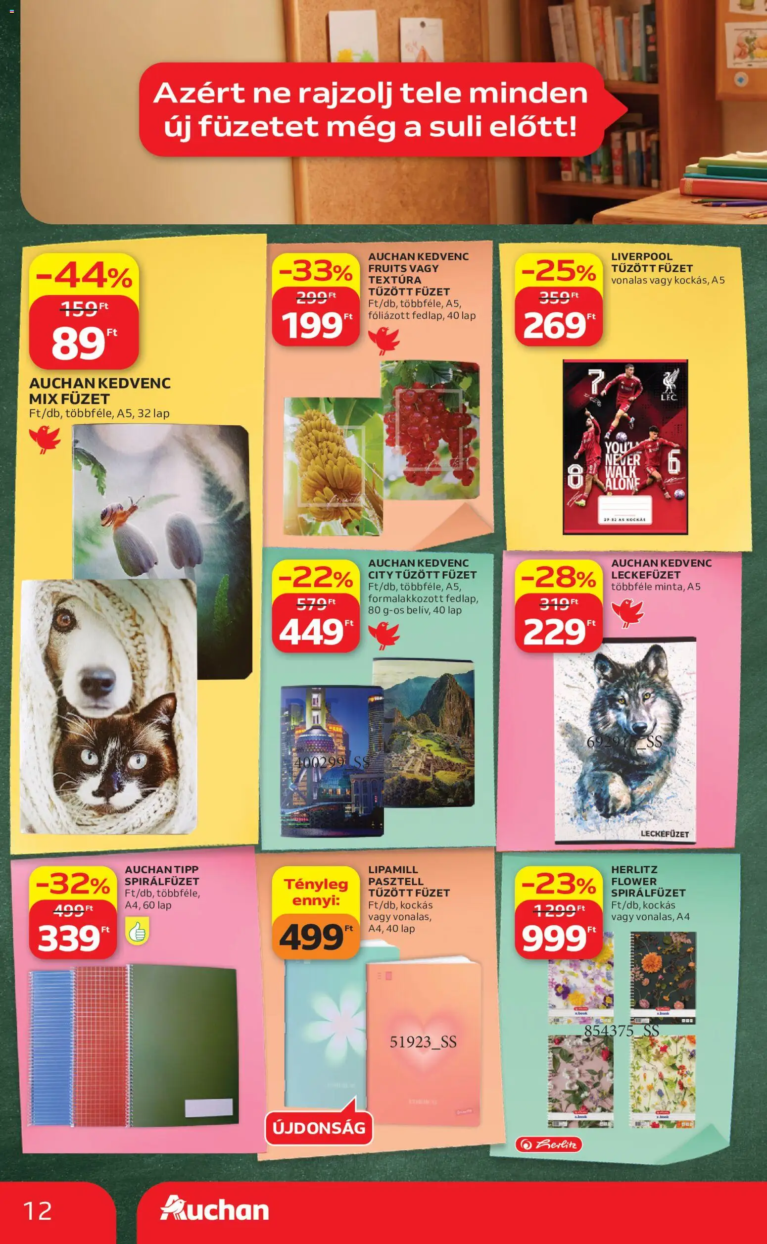 Auchan akciós ujság - amely érvényes a következő dátumtól: 2026.07.23. | Oldal: 12