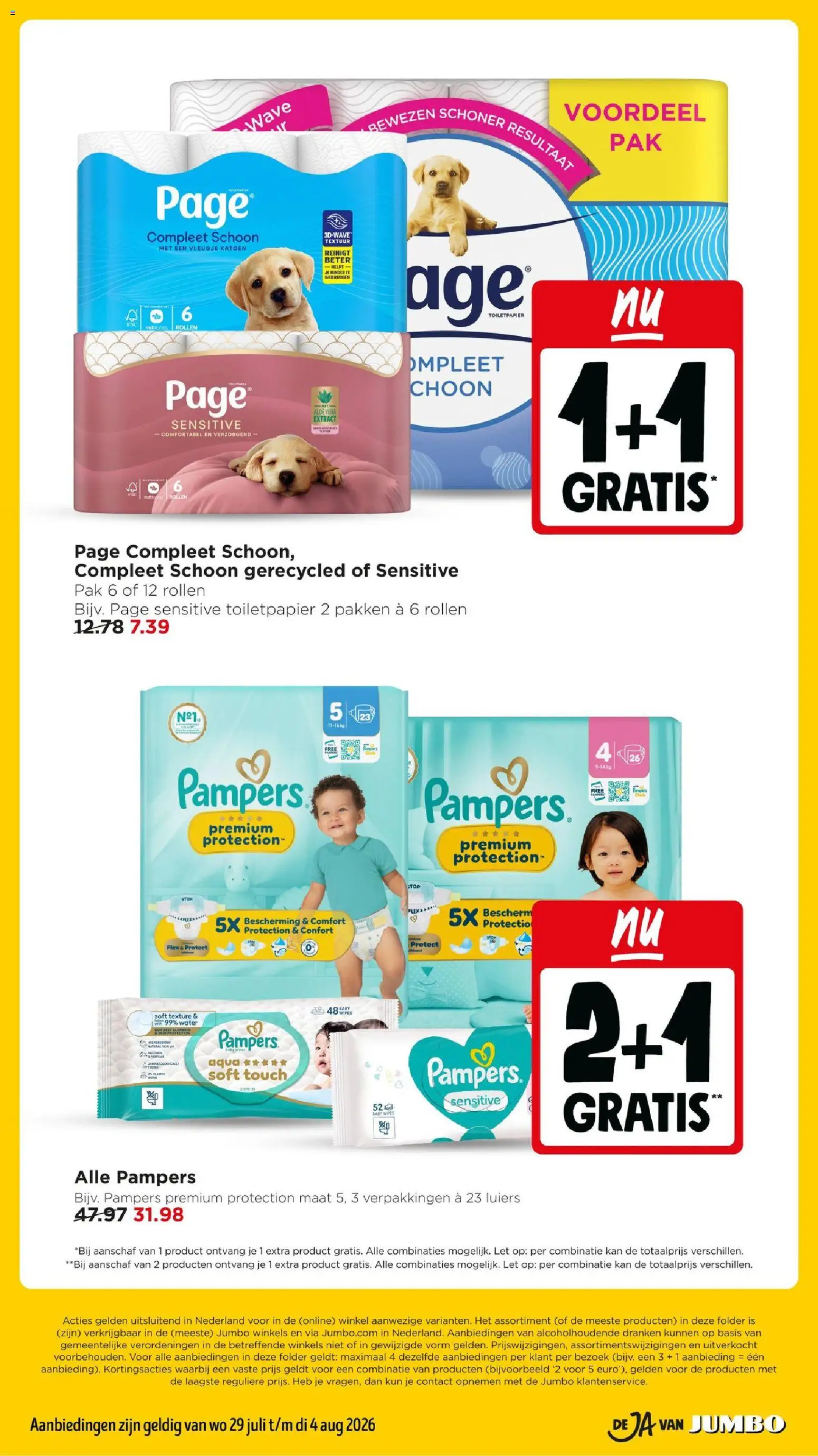 {H1} | Pagina: 23 | Producten: Pampers, Toilet, Toiletpapier, Festék