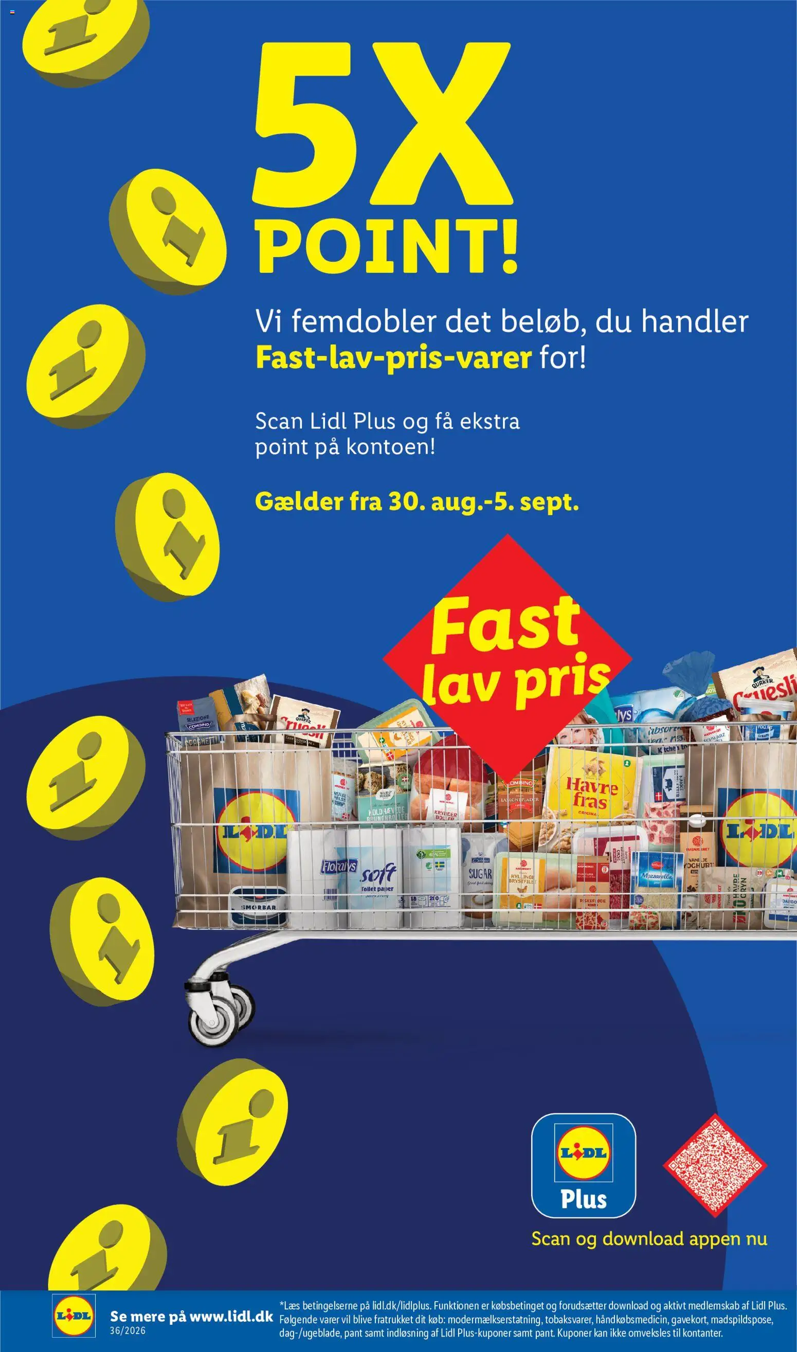 Lidl tilbudsavis – gyldig fra 30/08/2026 | Side: 10 | Produkter: Toilet, Mozzarella