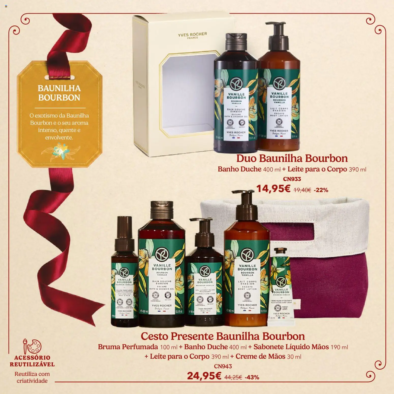 Yves Rocher Catálogo de natal │ válido de 21/10/2026 | Página: 58 | Produtos: Baunilha, Corda, Sabonete, Leite