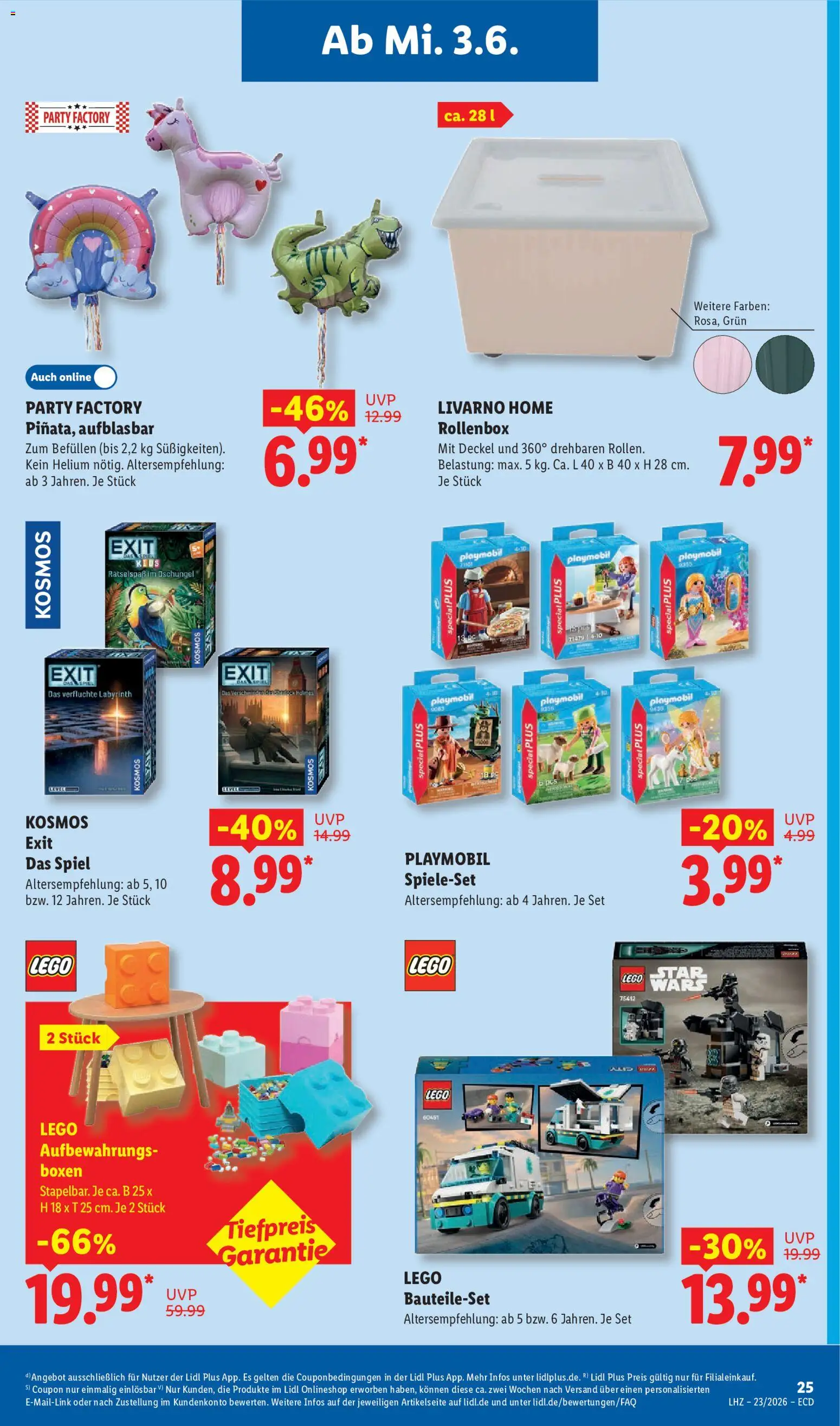 Lidl Německo leták od 01.06.2026 | Strana: 41 | Produkty: LEGO
