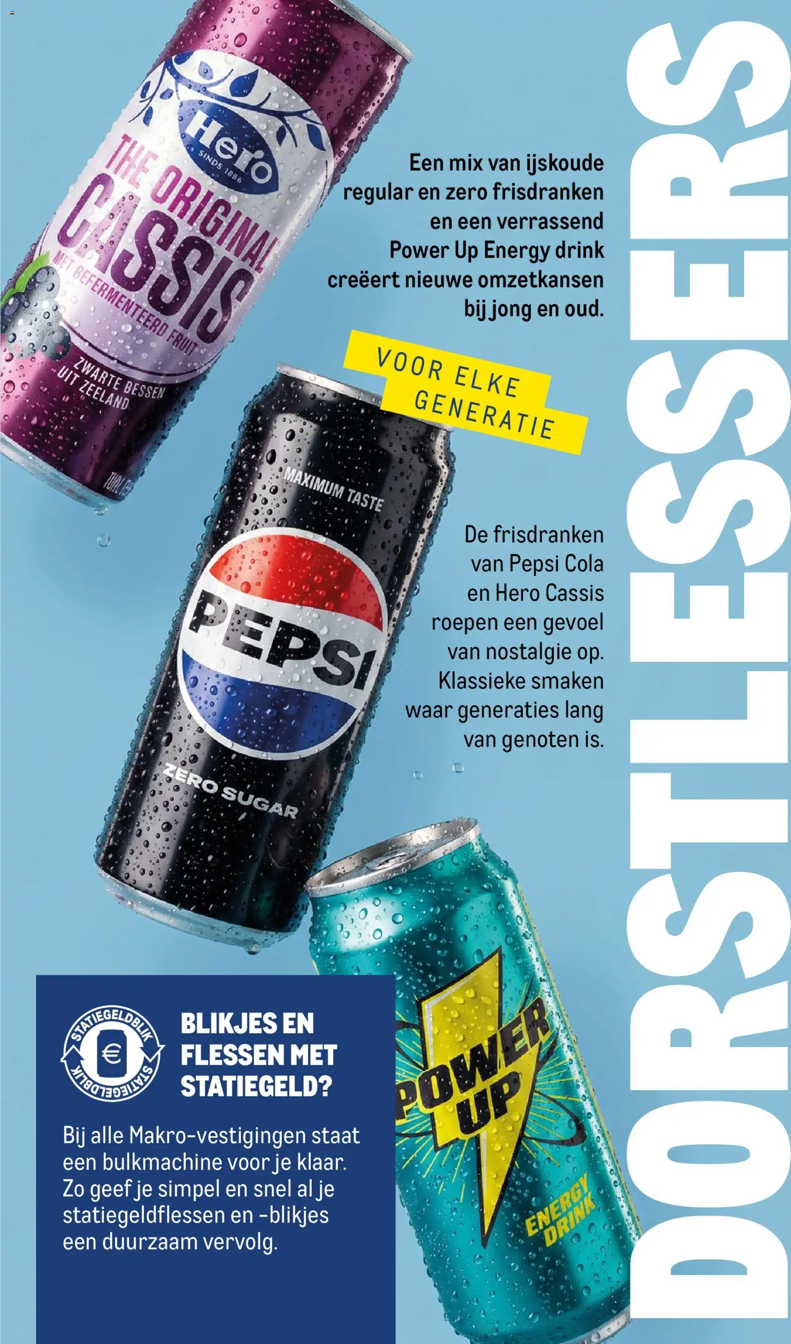 {H1} | Pagina: 8 | Producten: Pepsi, Cassis, Fruit
