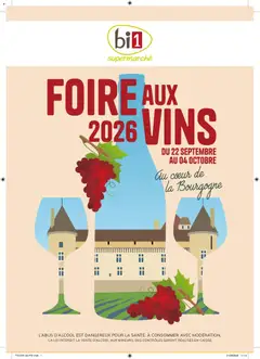 bi1 - Prévisualisation de bi1 Foire aux vins 2026 valide à partir de 22/09/2026