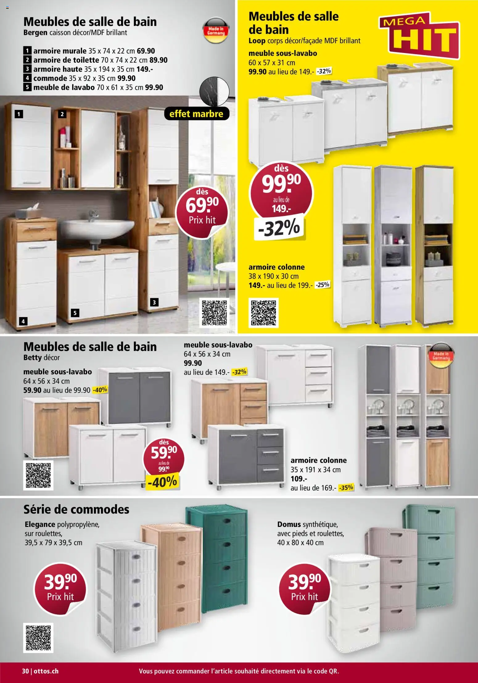 Otto's aktionen Meubles au top – gültig ab 01.09.2026 | Seite: 30 | Produkte: Toilette
