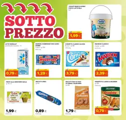 Anteprima del volantino Oasi volantino valido a partire dal 18.06.2026 | Pagina: 2 | Prodotti: Cornetto, Cereali, Suino, Pesto