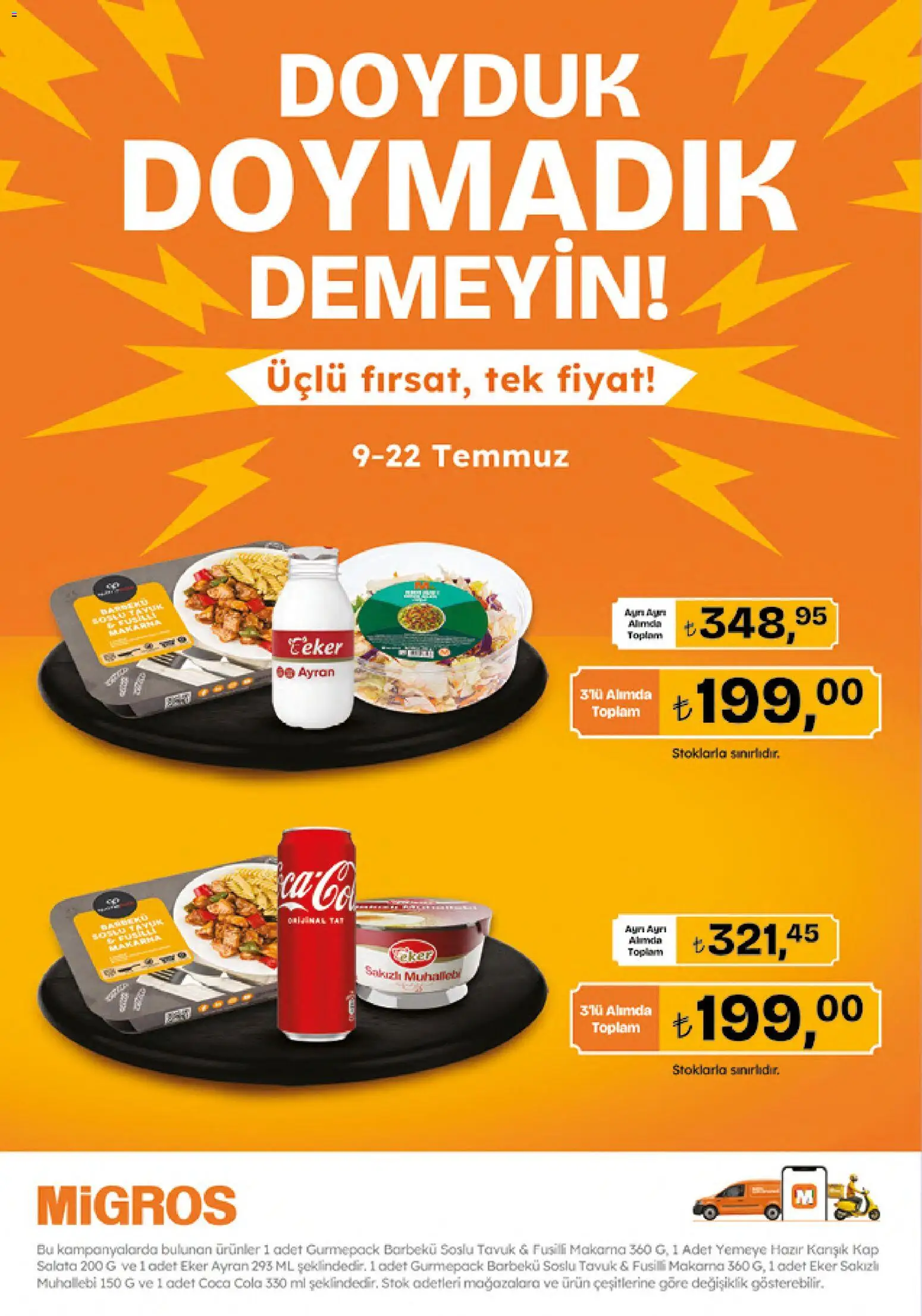 Migros Katalog - Migroskop - 09 Temmuz 2026 tarihinden itibaren geçerlidir | Sayfa: 108 | Ürünler: Makarna, Salata