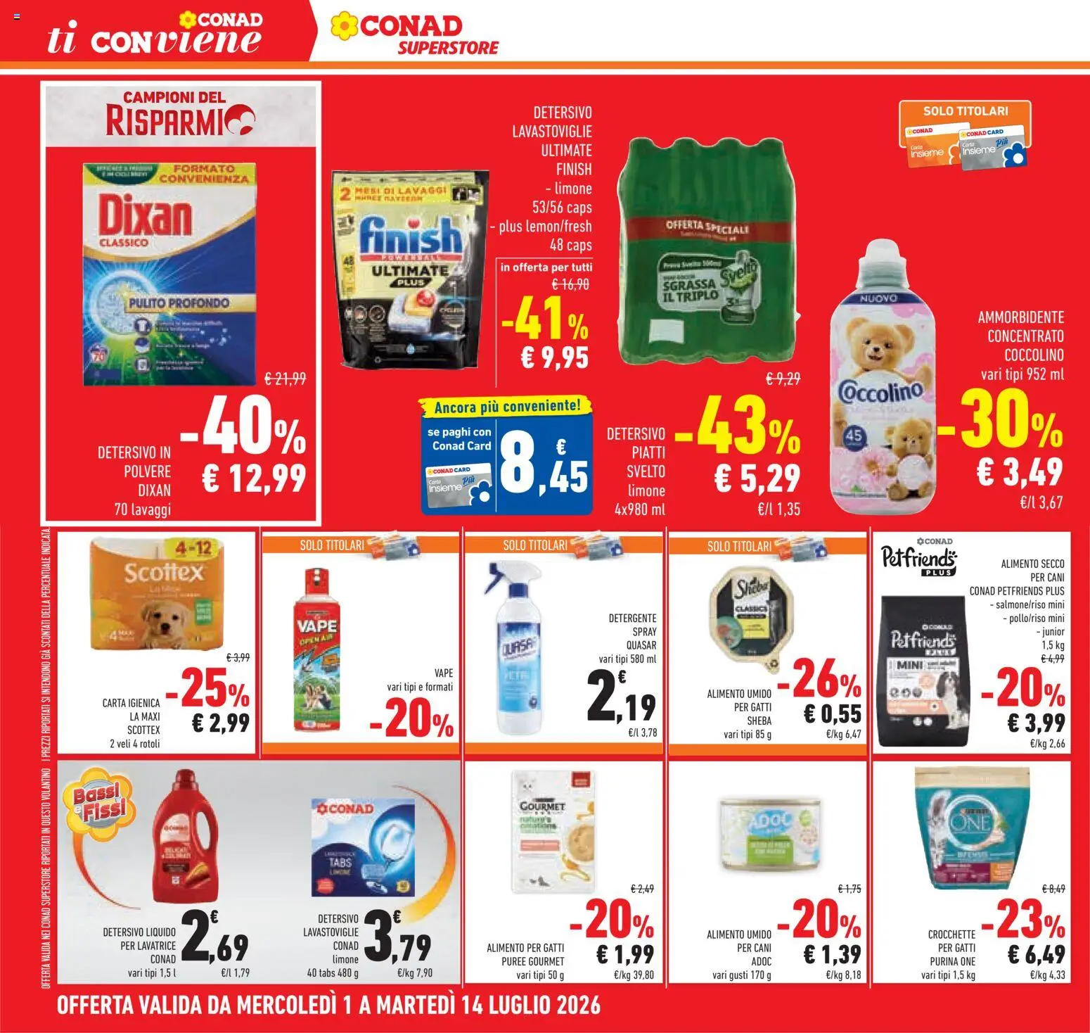Volantino Conad del 01/07/2026 | Pagina: 32
