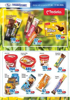 Protein bar Bonžita, Protein bar with different flavors - pregled Trnava Promet kataloga - važi od 27.04.2026 | Strana: 10