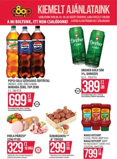 COOP Szolnok akciós újság - amely érvényes a következő dátumtól: 2026.09.24.