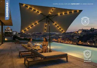 Pré-visualização Espaço Casa folheto Ar Livre 2026 válido de 07/03/2026 | Página: 206 | Produtos: Chapéu, Sombras