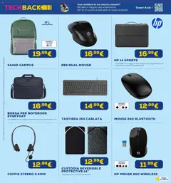 Anteprima del volantino Euronics volantino valido a partire dal 24/09/2026 | Pagina: 42 | Prodotti: Notebook, Zaino, Mouse, Borsa
