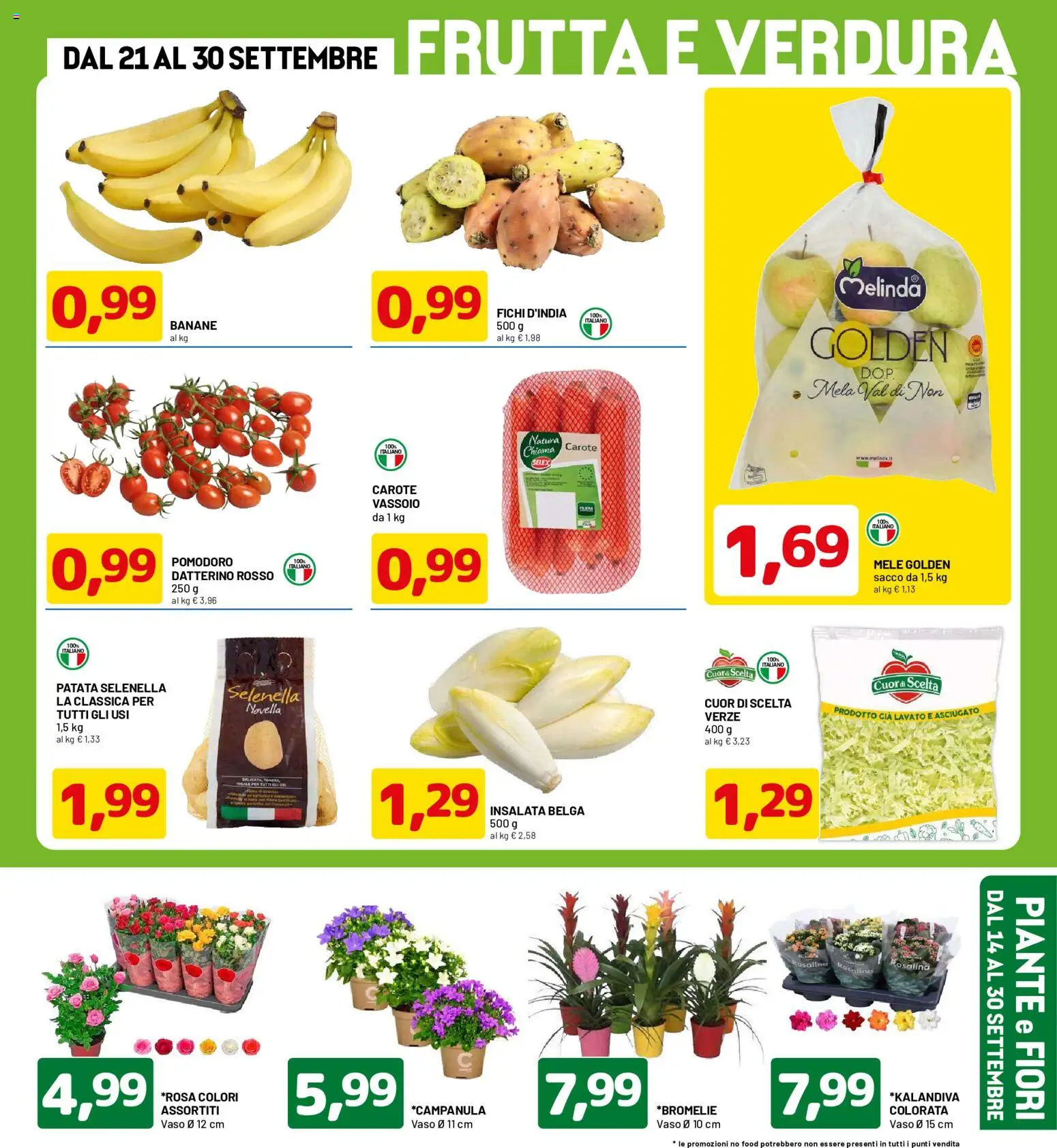 Volantino D Più del 14/09/2026 | Pagina: 3 | Prodotti: Mele, Fichi, Frutta, Vaso