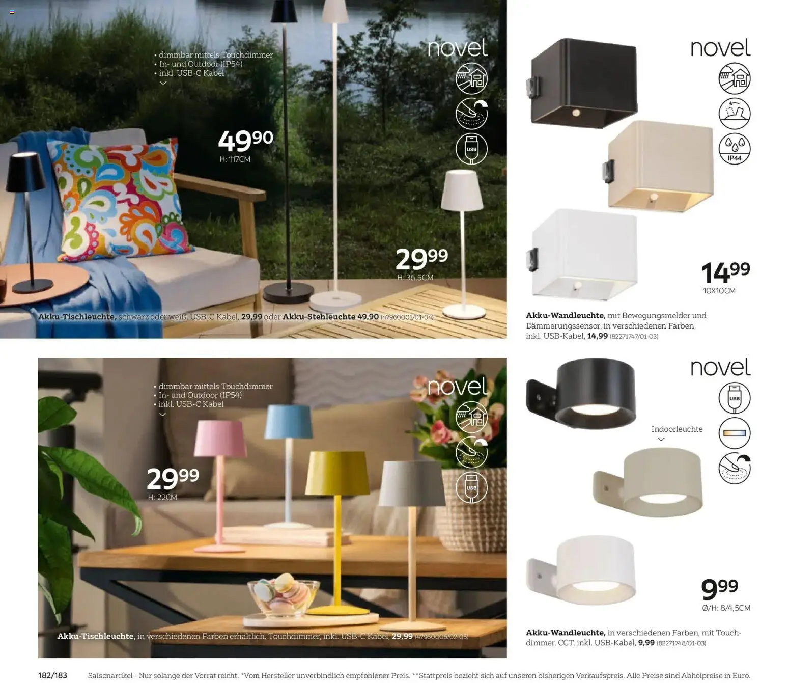 XXXLutz Gartenkatalog gültig ab 30.03.2026 | Seite: 182 | Produkte: Kabel