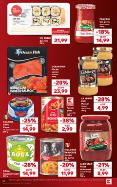 Ofertele Kaufland valabile de la 21.10.2026 | Pagină: 36 | Produse: Ciorba, Omega, Ciuperci, Muștar