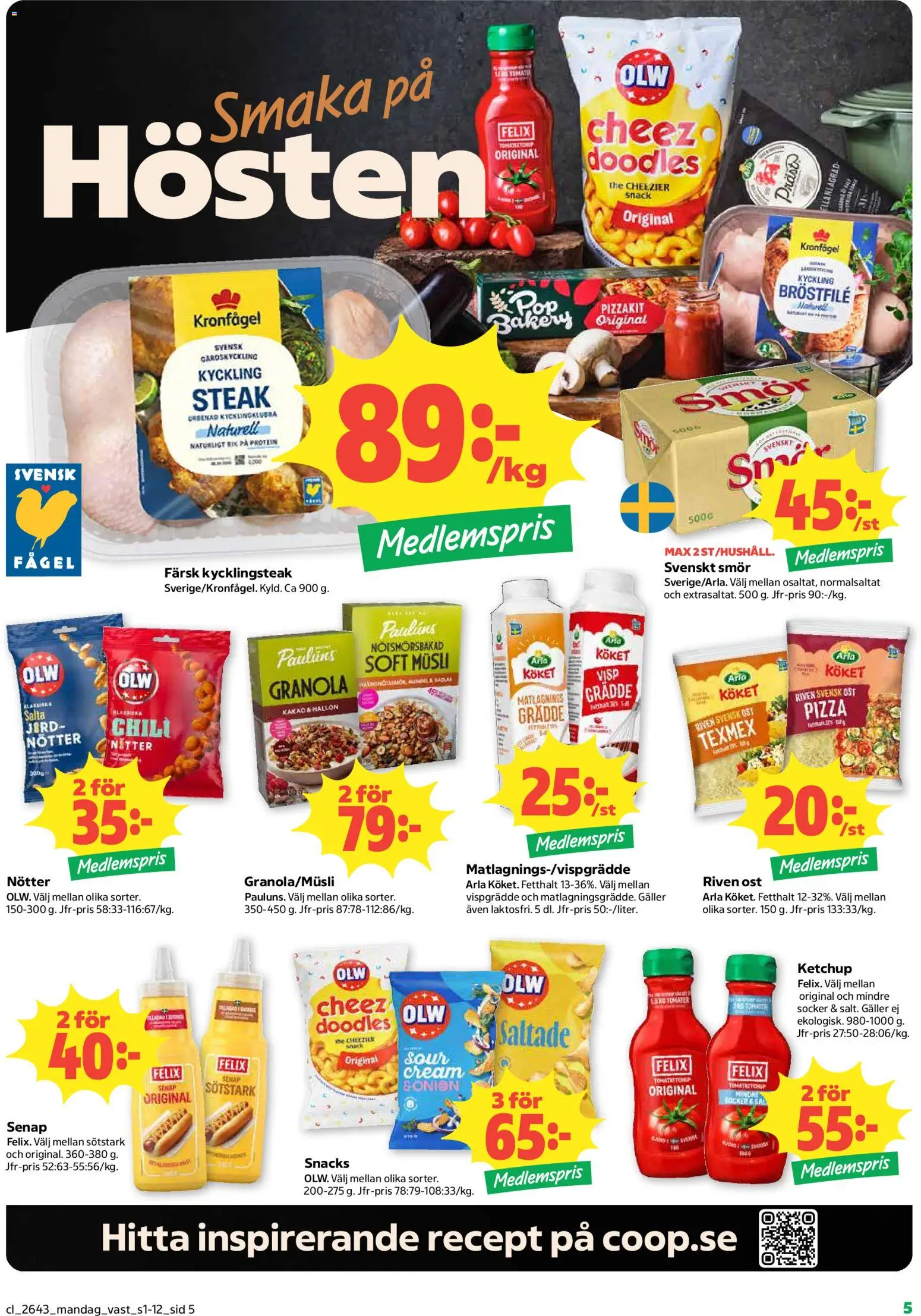 Coop reklamblad aktuell från 19/10/2026 | Sida: 5