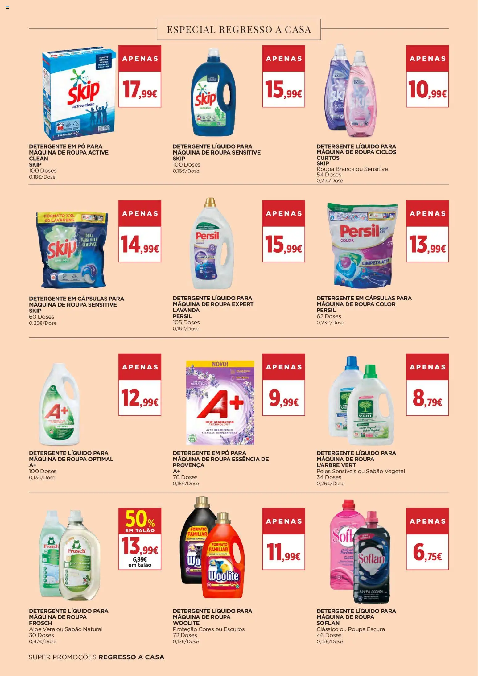 El Corte Ingles folheto │ válido de 21/08/2026 | Página: 4 | Produtos: Detergente em pó, Sabão, Cápsulas, Persil