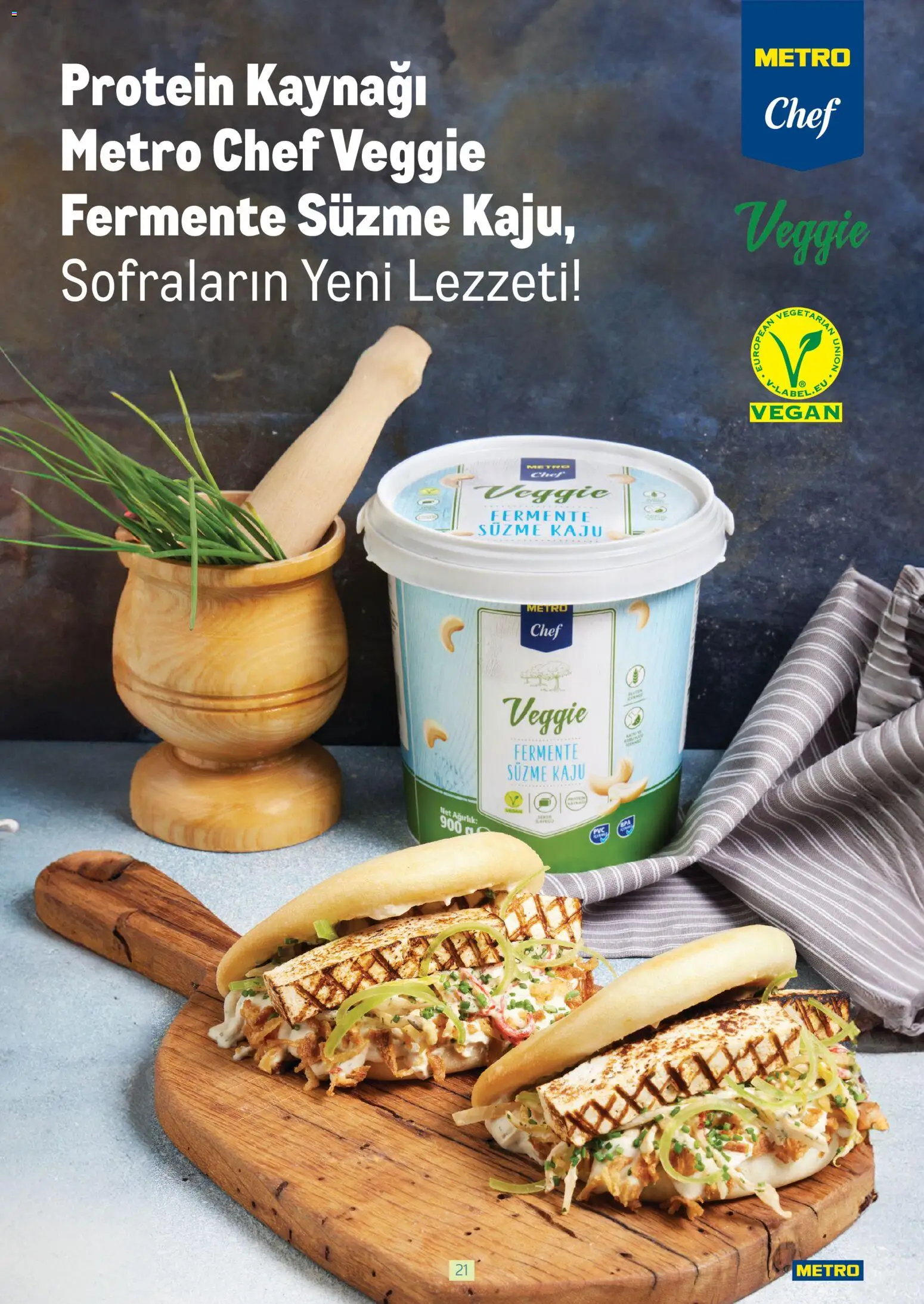 Metro - Bitki Bazlı ve Vegan 2025 - 21 Ekim 2025 tarihinden itibaren geçerlidir | Sayfa: 21 | Ürünler: Ağırlık