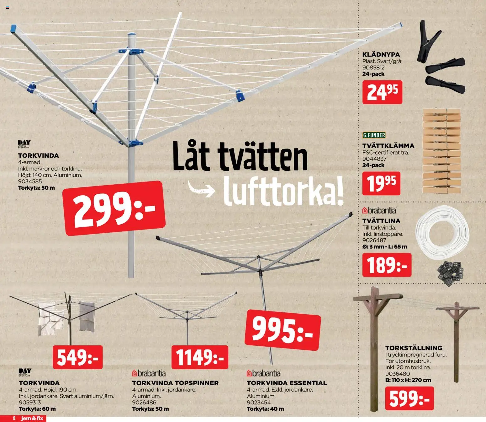 Jem & Fix reklamblad aktuell från 06/07/2026 | Sida: 8