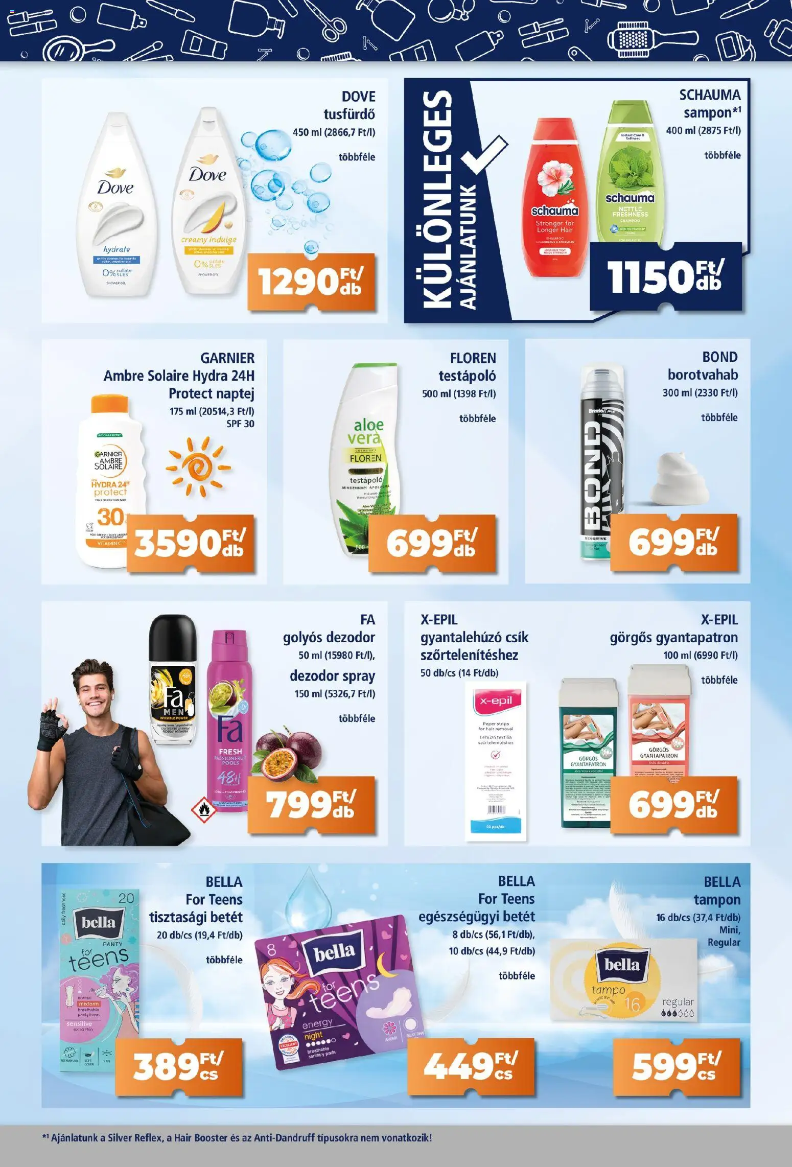 Goods Market akciós ujság - amely érvényes a következő dátumtól: 18.06.2026 | Oldal: 3 | Termékek: Body, Borotvahab, Tusfürdő, Dezodor