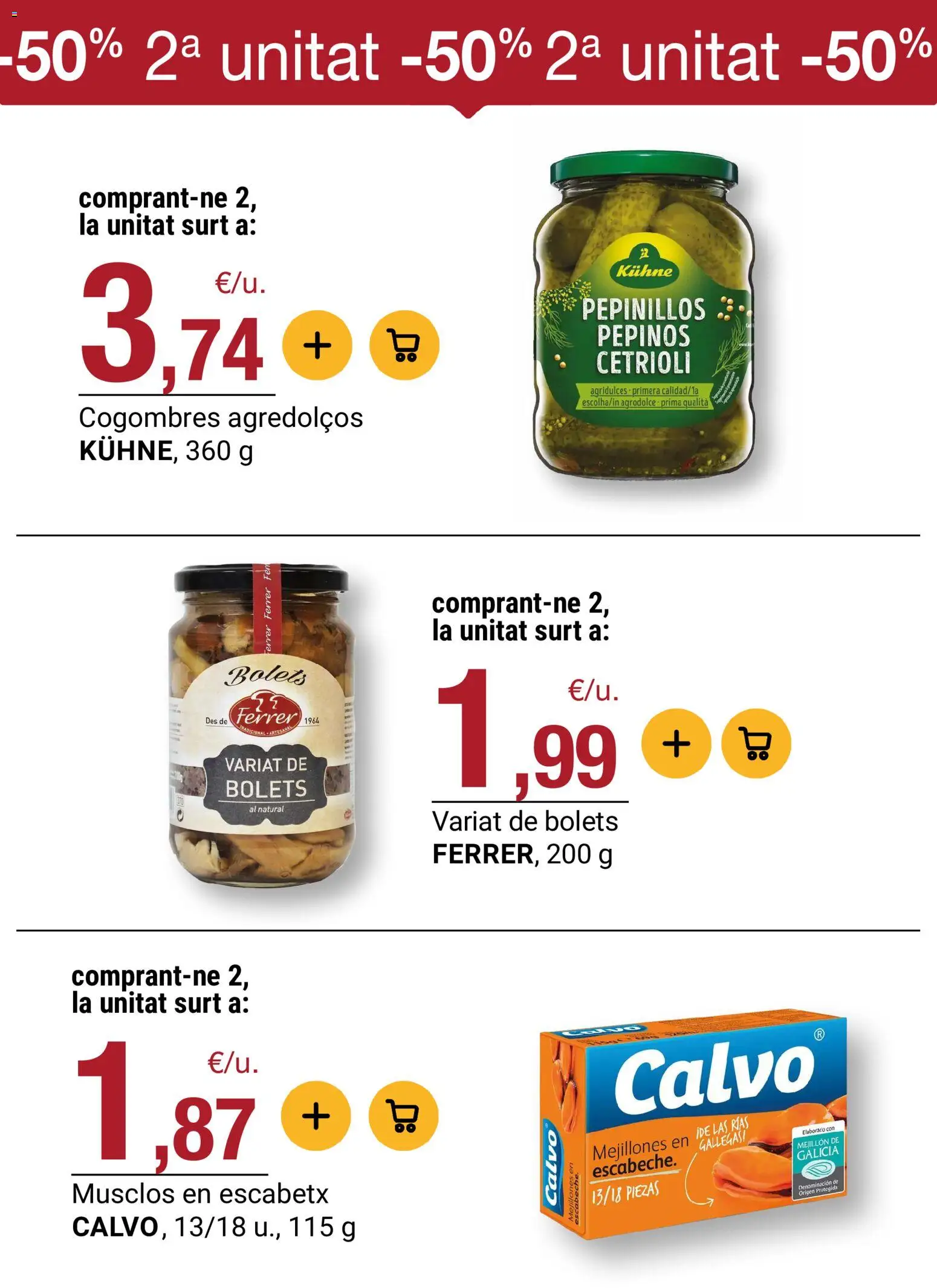 Bonpreu folleto │ válido desde el 19.05.2026 | Página: 25 | Productos: Pepinos