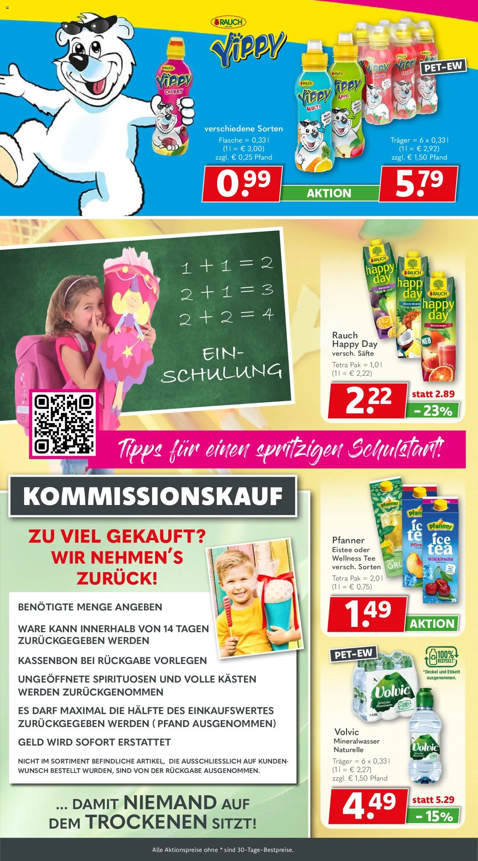Getränkeland Prospekt Berlin – gültig ab 17.08.2026 | Seite: 6 | Produkte: Äpfel, Mineralwasser, Tee, Volvic
