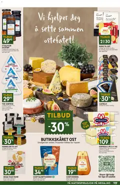 Forhåndsvisning av Coop Mega kundeavis gyldig fra 26/10/2026 | Side: 3 | Produkter: Ost, Syltetøy, 1, Salt