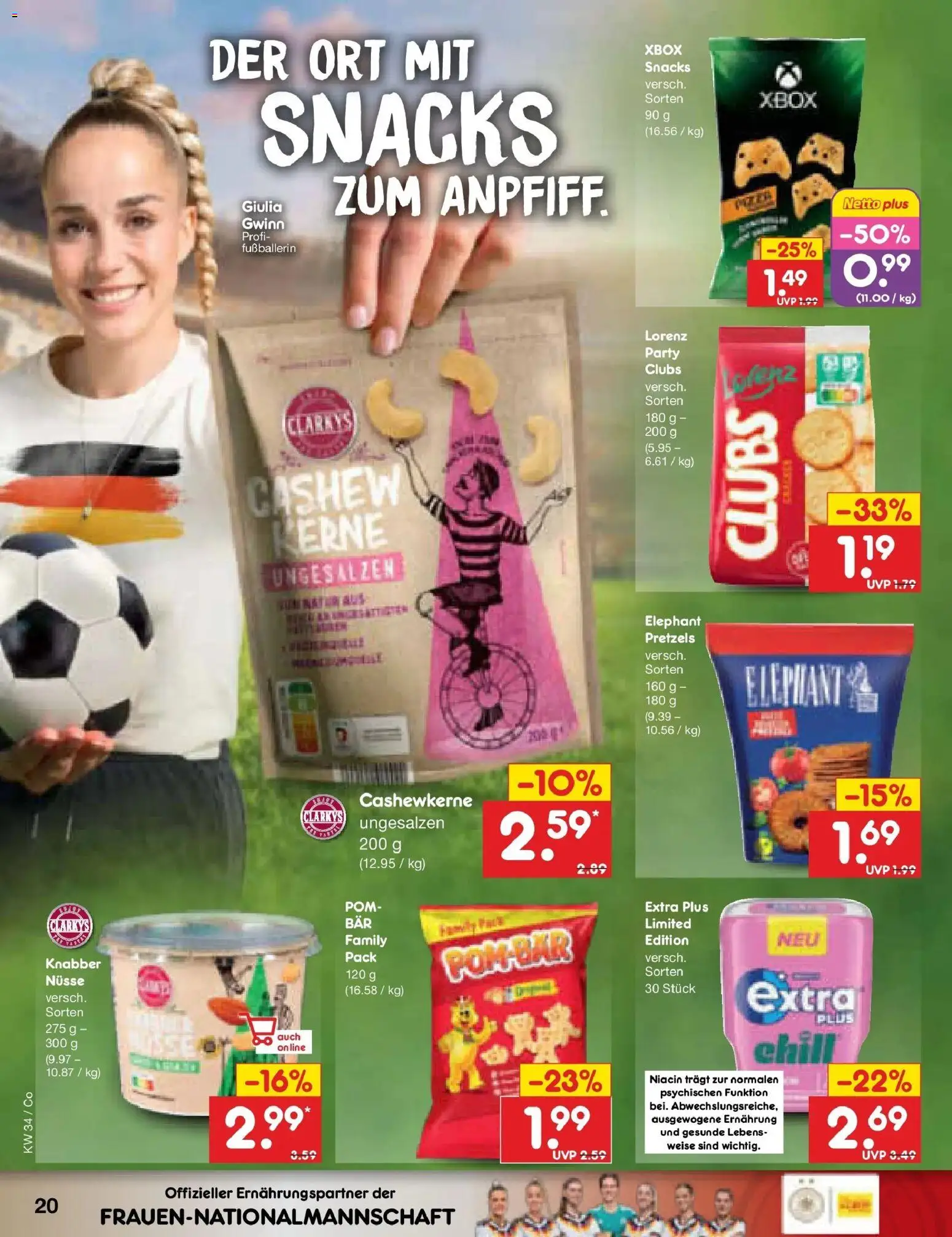 Netto Marken-Discount Prospekt Bitterfeld-Wolfen – gültig ab 17.08.2026 | Seite: 26 | Produkte: Xbox, Cashew, Nüsse