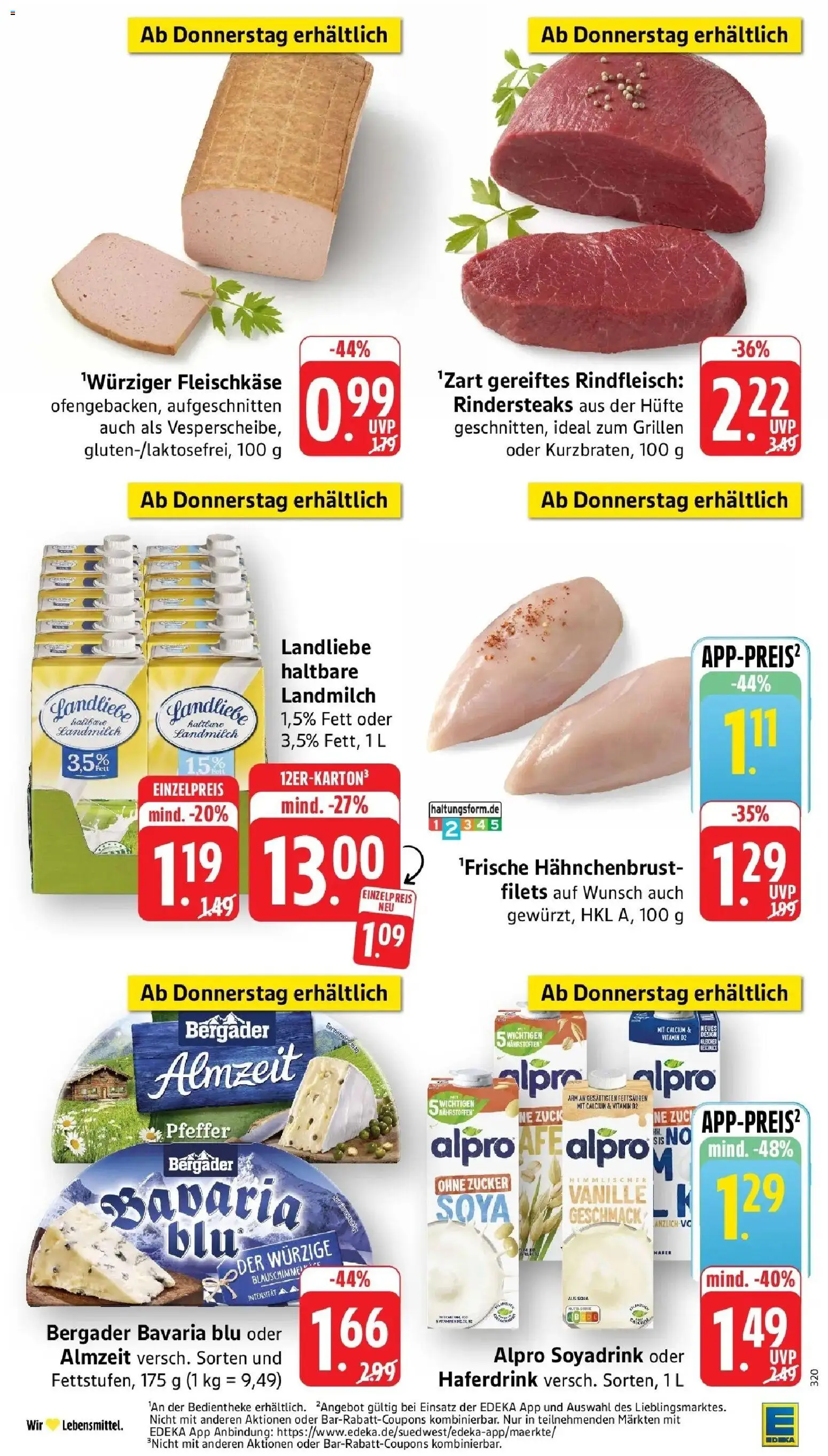 Edeka Prospekt Mutterstadt (ab 14.09.2026) » Angebote Online | Seite: 38 | Produkte: Alpro, Zucker, Pfeffer, Hahnchenbrust