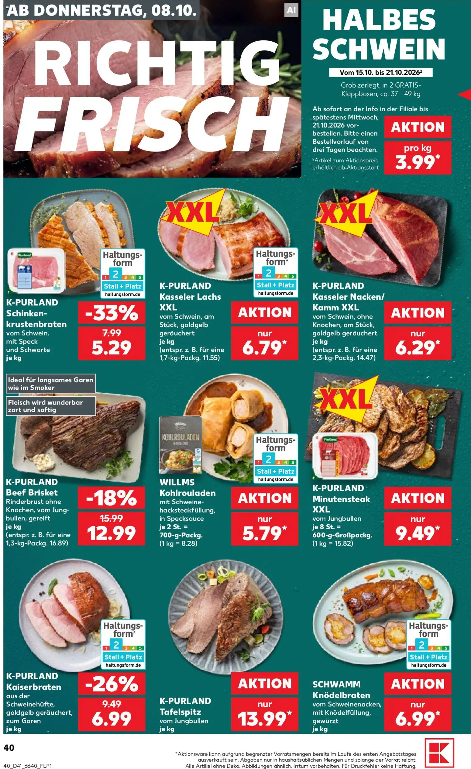 Kaufland Prospekt – gültig ab 08.10.2026 | Seite: 40