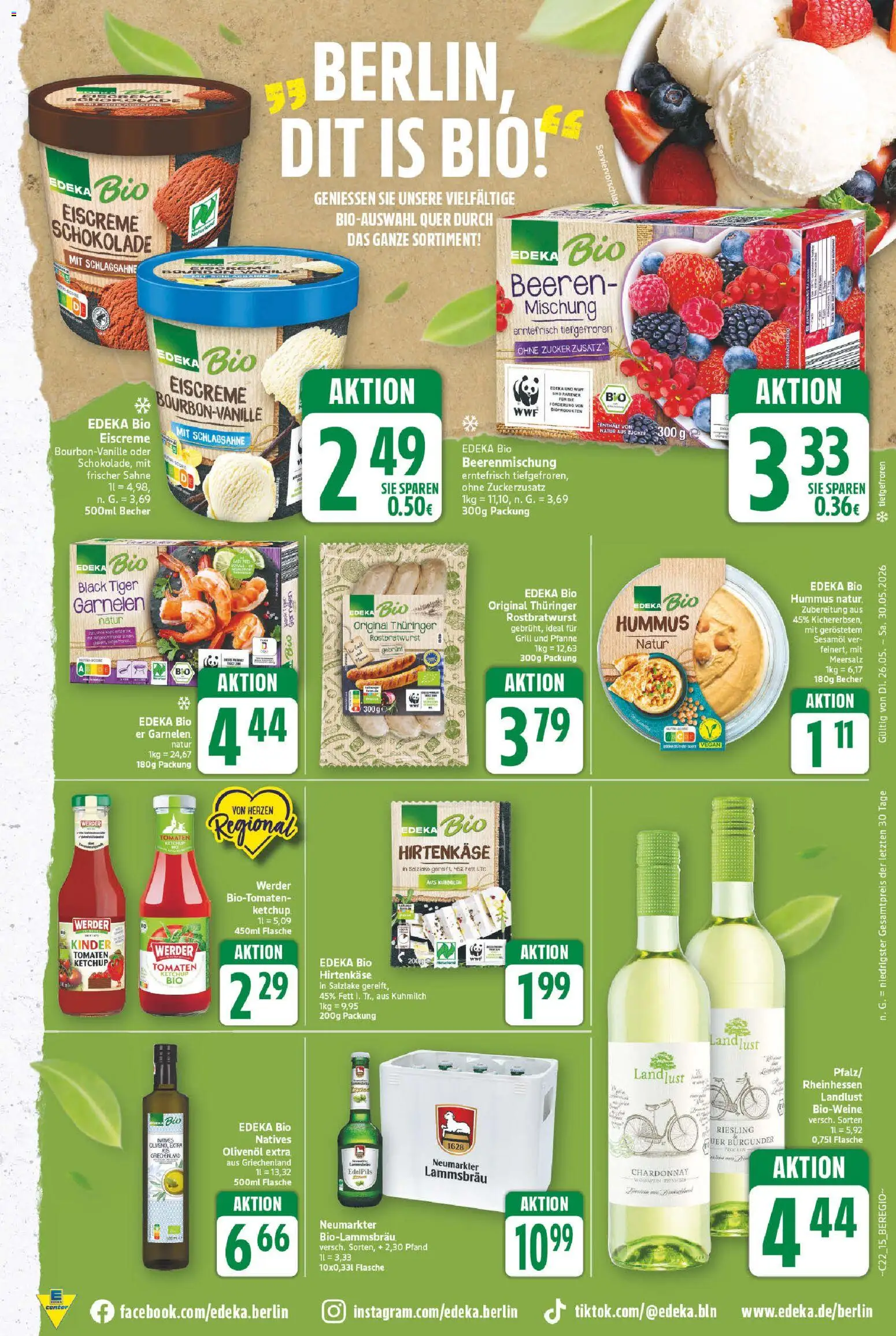 E center Prospekt – gültig ab 26.05.2026 | Seite: 15 | Produkte: Grill, Schlagsahne, Schokolade, Sahne