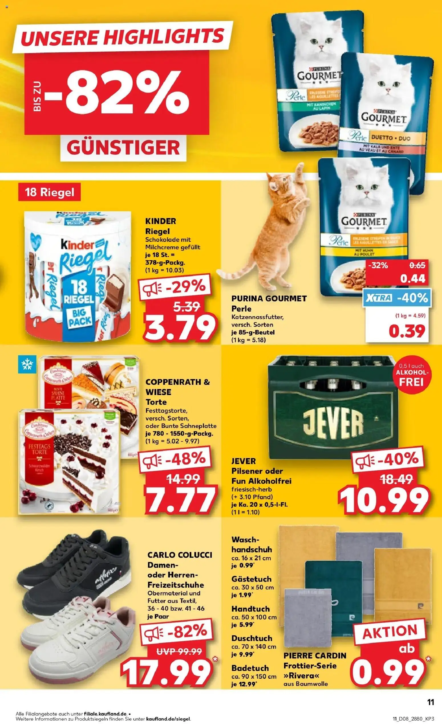 Kaufland prospekt Aue-Bad Schlema	 – gültig ab 19.02.2026 | Seite: 19 | Produkte: Kinder schokolade, Schokolade, Kinder riegel, Jever