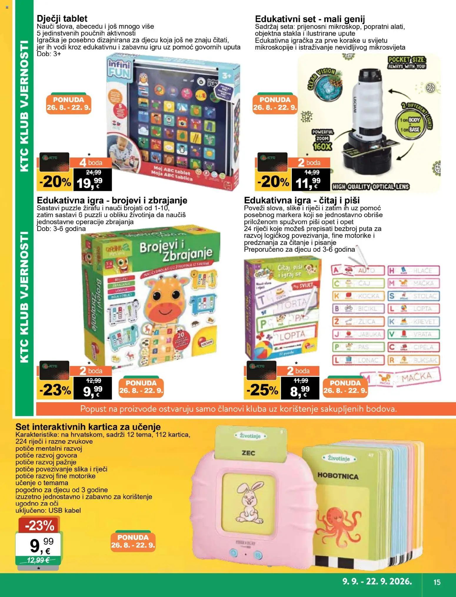 KTC katalog | vrijedi od 09.09.2026 | Stranica: 3 | Proizvodi: Puzzle, Hobotnica, Vrata, Lonac