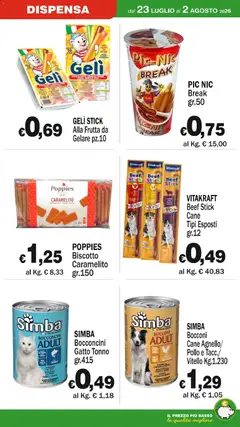 Anteprima del volantino Primo Prezzo volantino valido a partire dal 23/07/2026 | Pagina: 17 | Prodotti: Tacchino, Tonno, Arancia, Forno