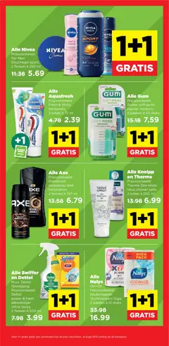 Nivea, Crème, Pearl & Beauty, Douchgel sport,, 2 flessen à 250 ml, Nivea Pearl & Beauty Douchgel sport, 2 flessen à 250 ml - Voorbeeld van een folder van Plus, geldig van 14-10-2026 | Pagina: 16 | Producten: Deodorant, Kan, Gel, Crème
