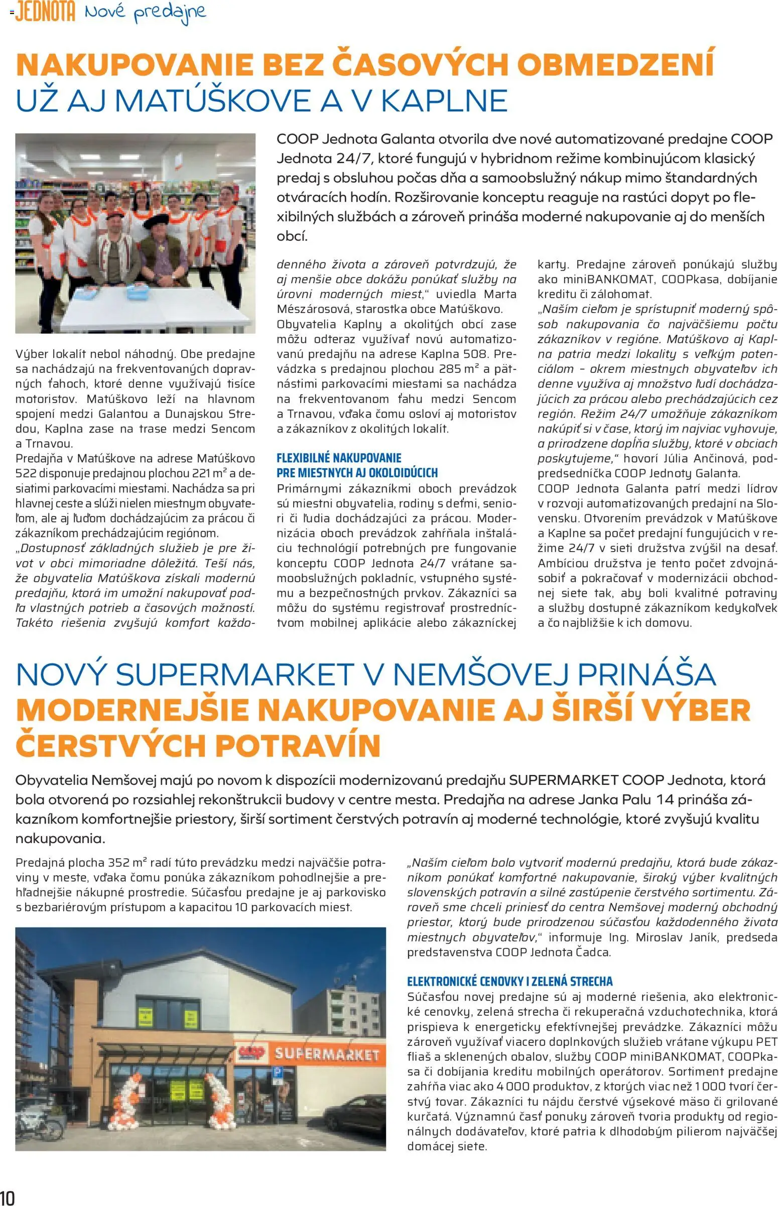 Nové COOP Jednota akcie – leták je platný od 01.07.2026 | Strana: 10