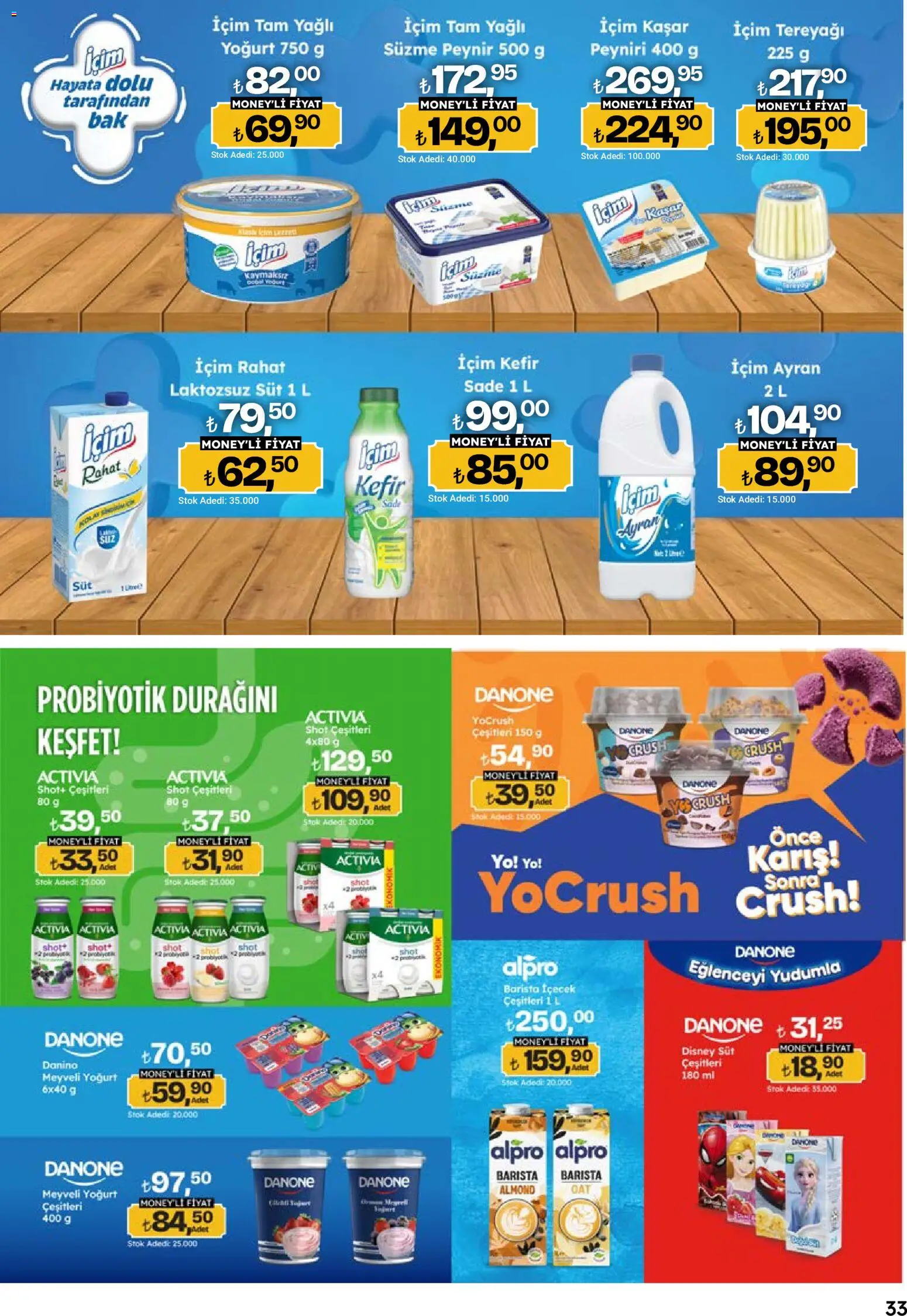 Migros Katalog - 5M Migroskop Dijital - 10 Eylül 2026 tarihinden itibaren geçerlidir | Sayfa: 33 | Ürünler: Kefir, Tereyağı, Yoğurt, Süzme peynir
