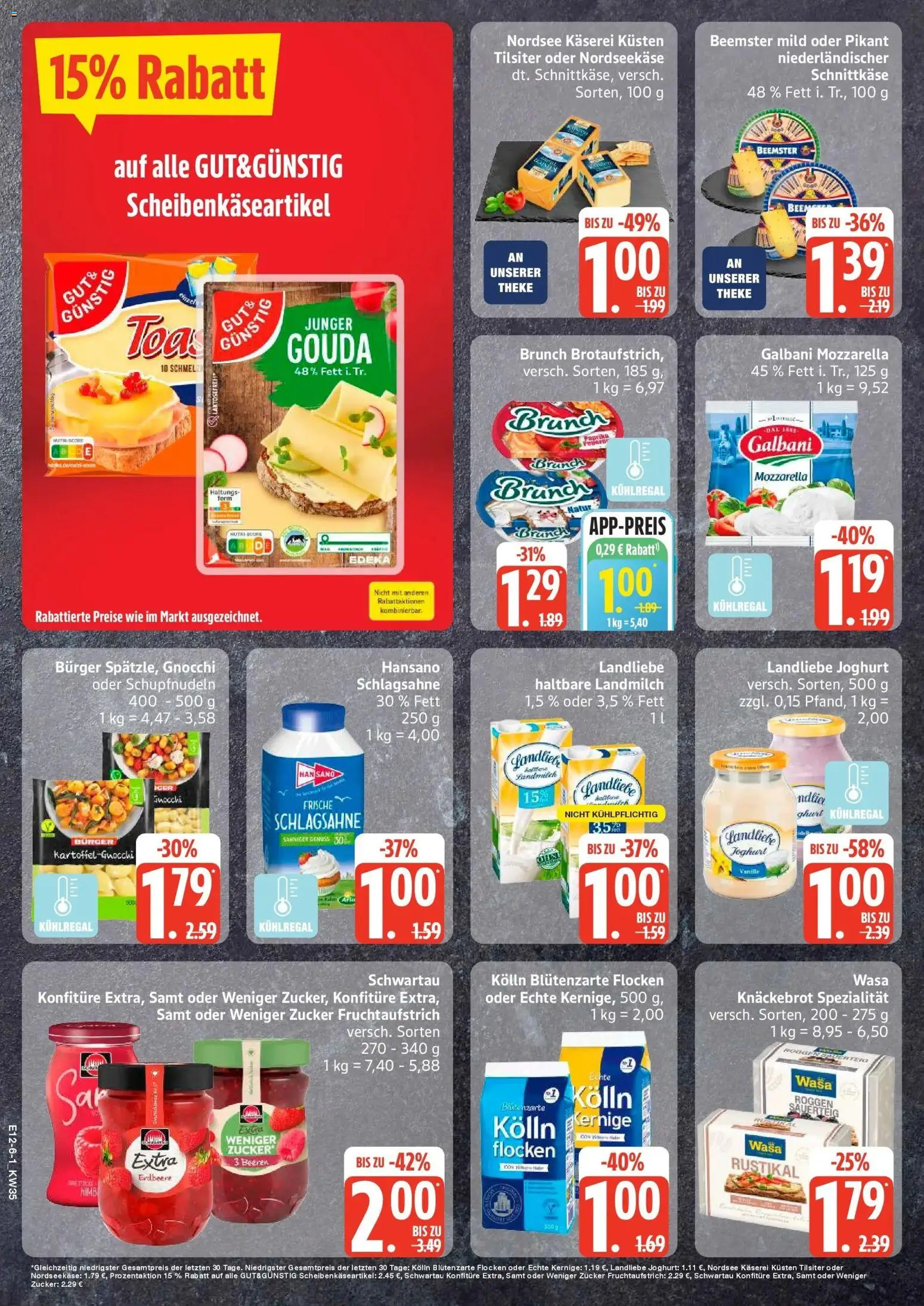 Edeka Prospekt Kiel (ab 24.08.2026) » Angebote Online | Seite: 6