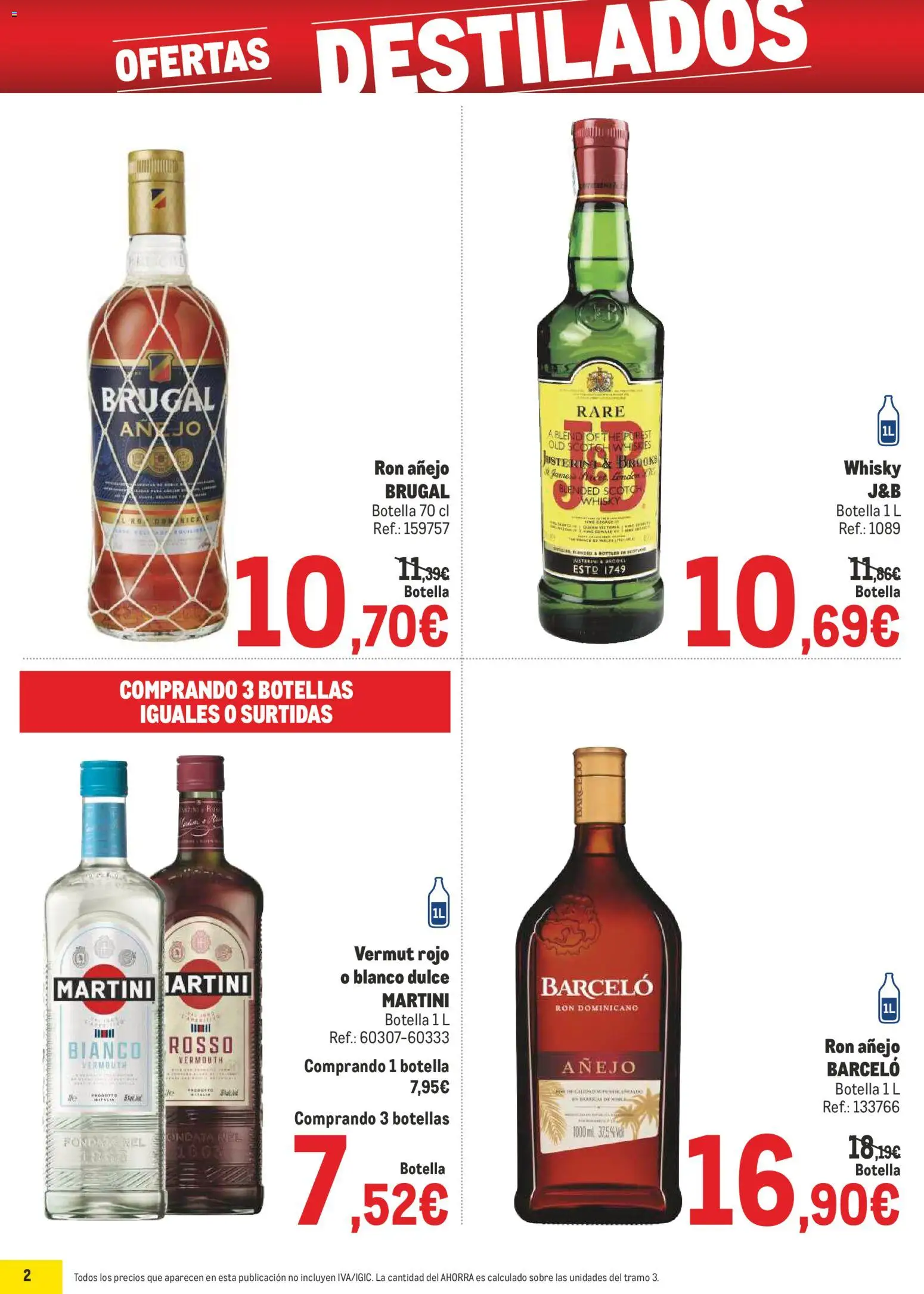 Makro - Precios Norte II │ válido desde el 09.03.2026 | Página: 2 | Productos: Ron, Whisky