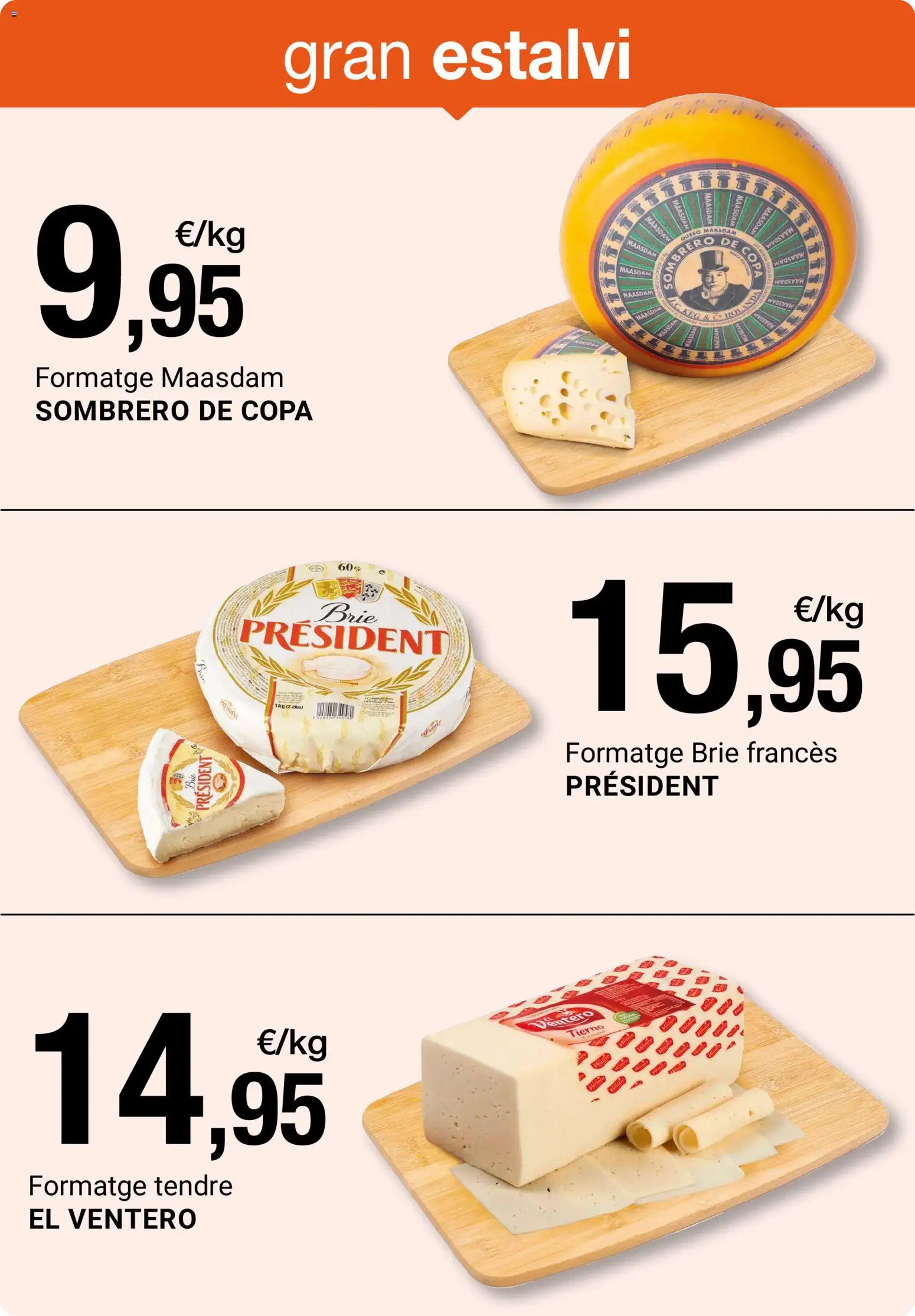 Bonpreu folleto │ válido desde el 30/06/2026 | Página: 76 | Productos: Queso
