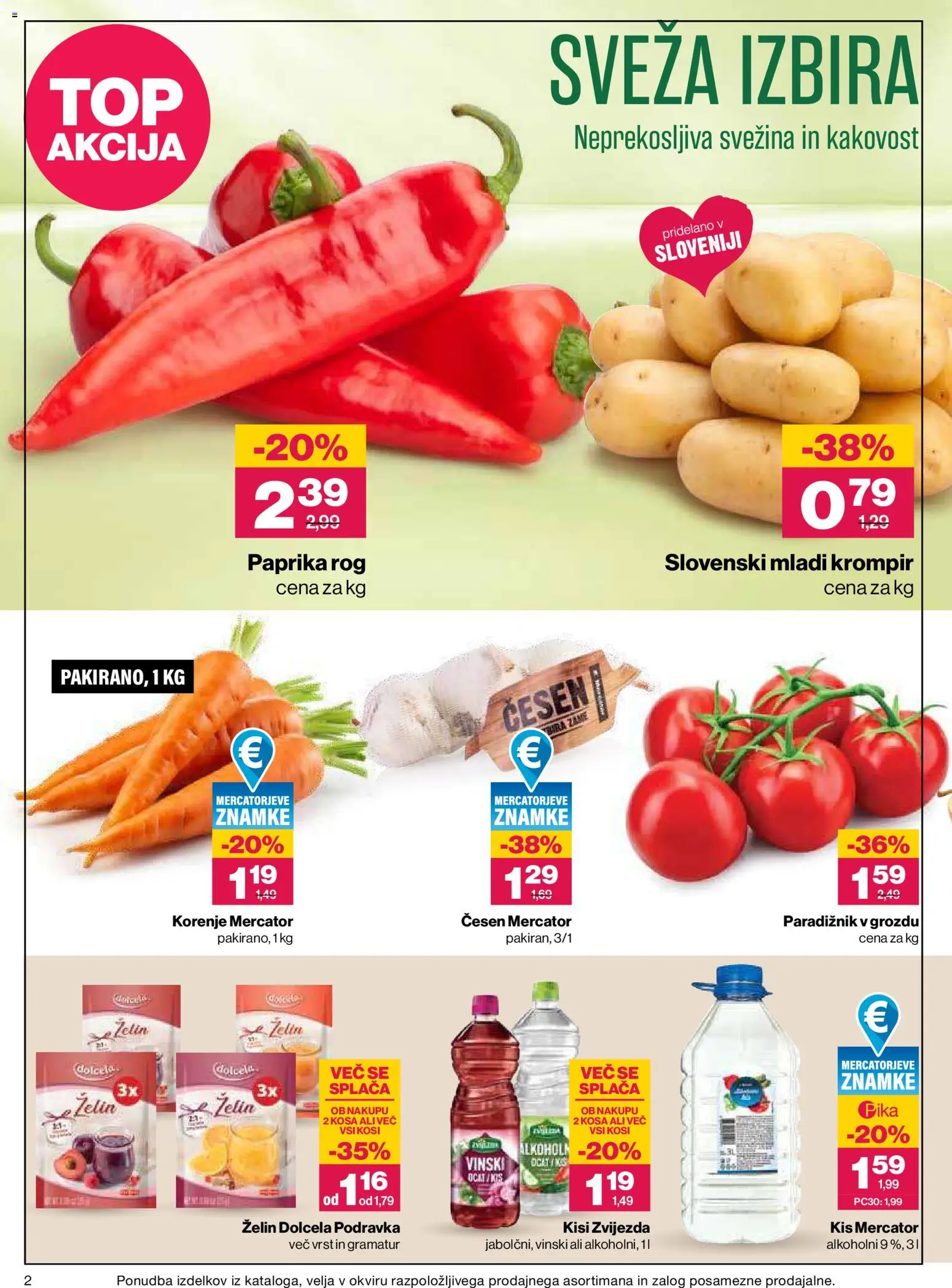 Novi Mercator katalog ponudbe – veljaven od 09.07.2026 | Stran: 2