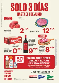Vista previa Supercor Península y Baleares válido desde el 29.05.2026