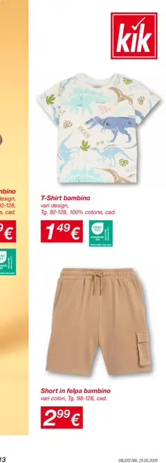 Anteprima del volantino KiK volantino valido a partire dal 25/05/2026 | Pagina: 25 | Prodotti: Felpa