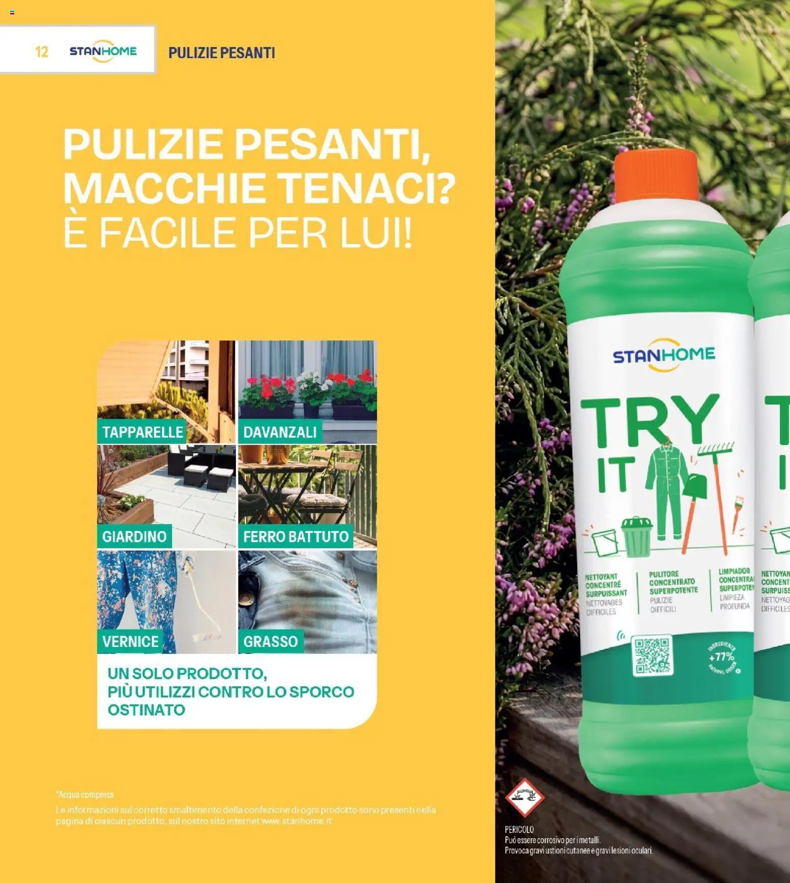 Volantino Stanhome del 12.05.2026 | Pagina: 12 | Prodotti: Acqua