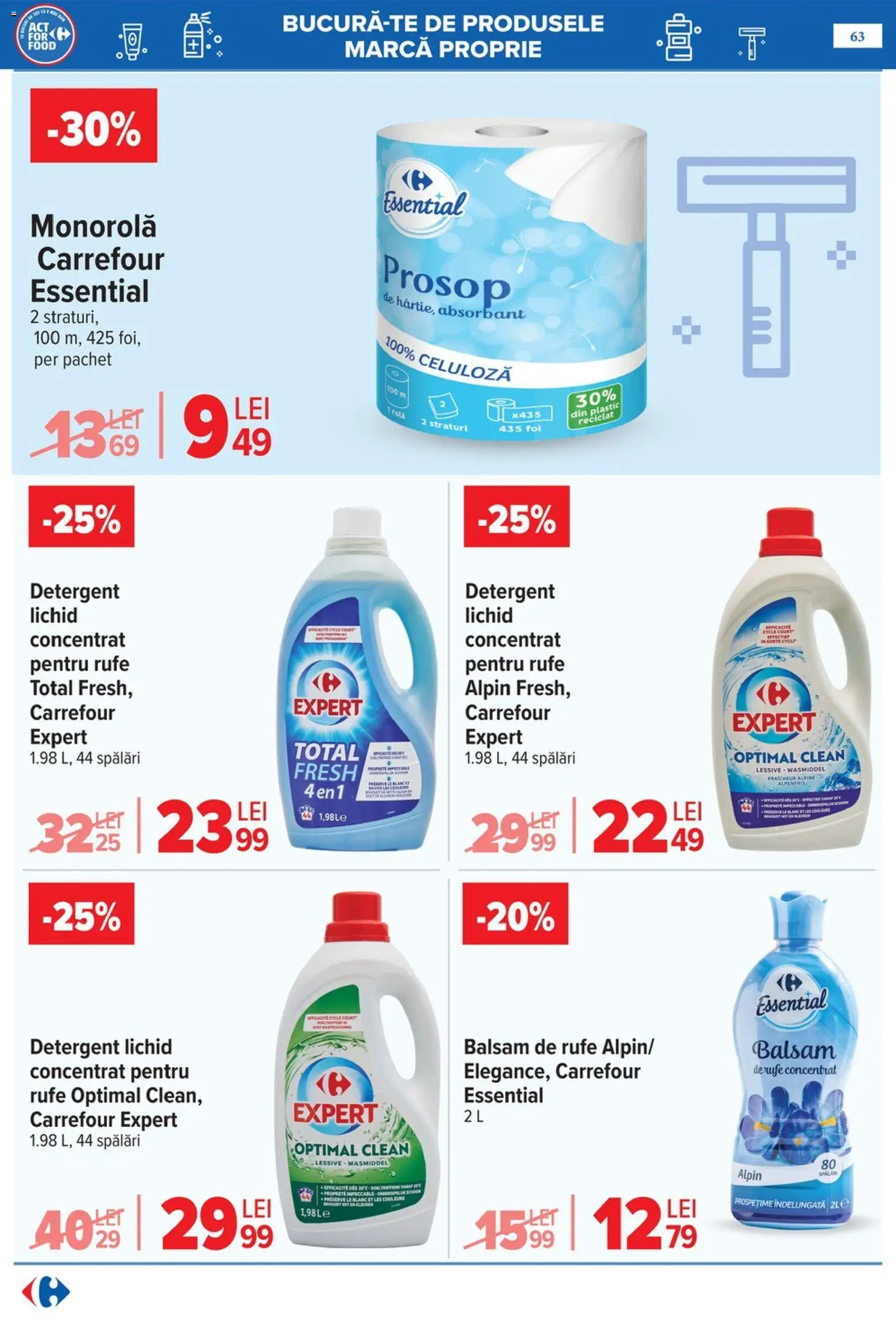 Noul catalog Carrefour – valabil de la 06.05.2026 | Pagină: 66 | Produse: Pomelo, Balsam, Detergent, Balsam de rufe