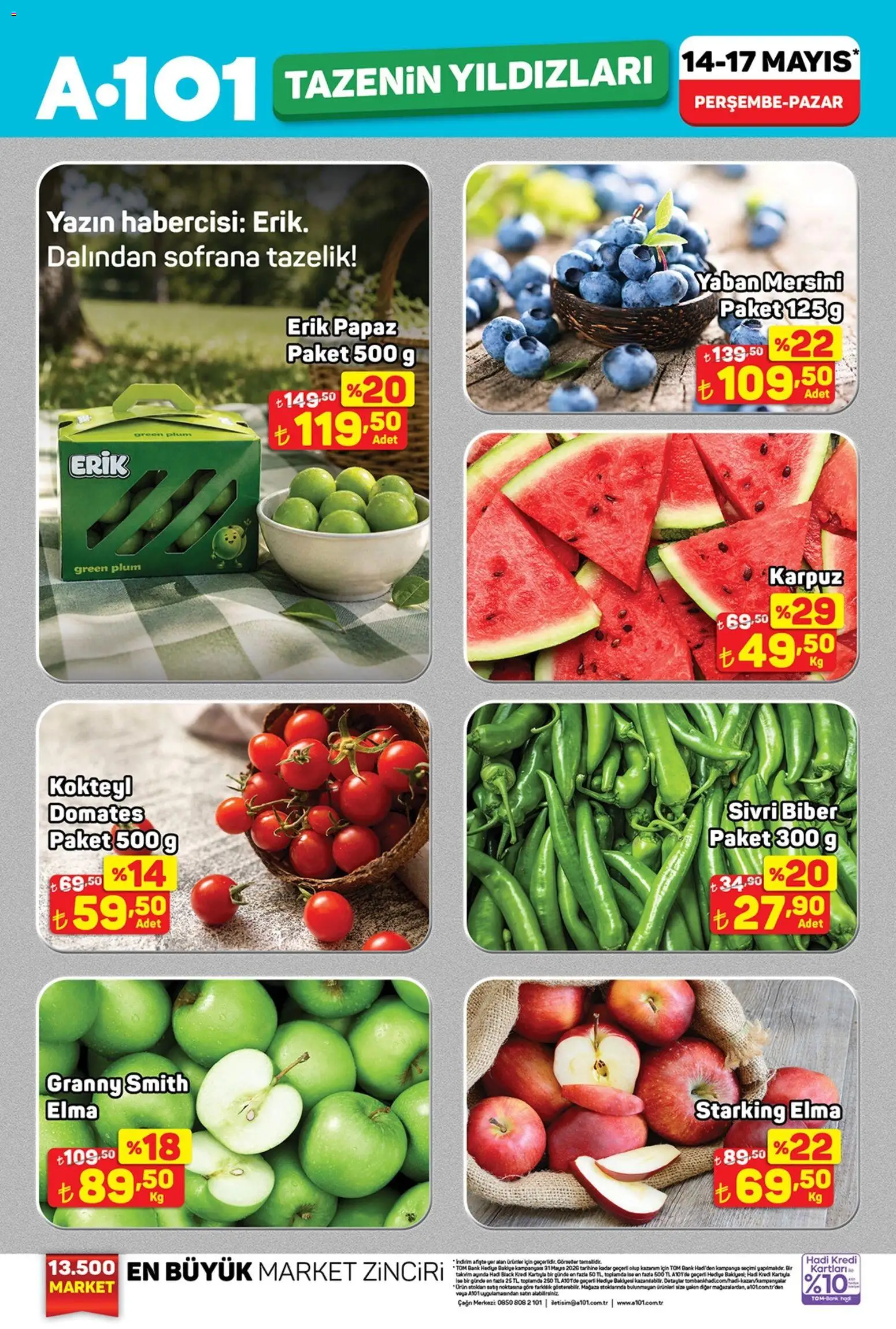 A101 - Tazenin Yıldızları - 14.05.2026 tarihinden itibaren geçerlidir | Sayfa: 1
