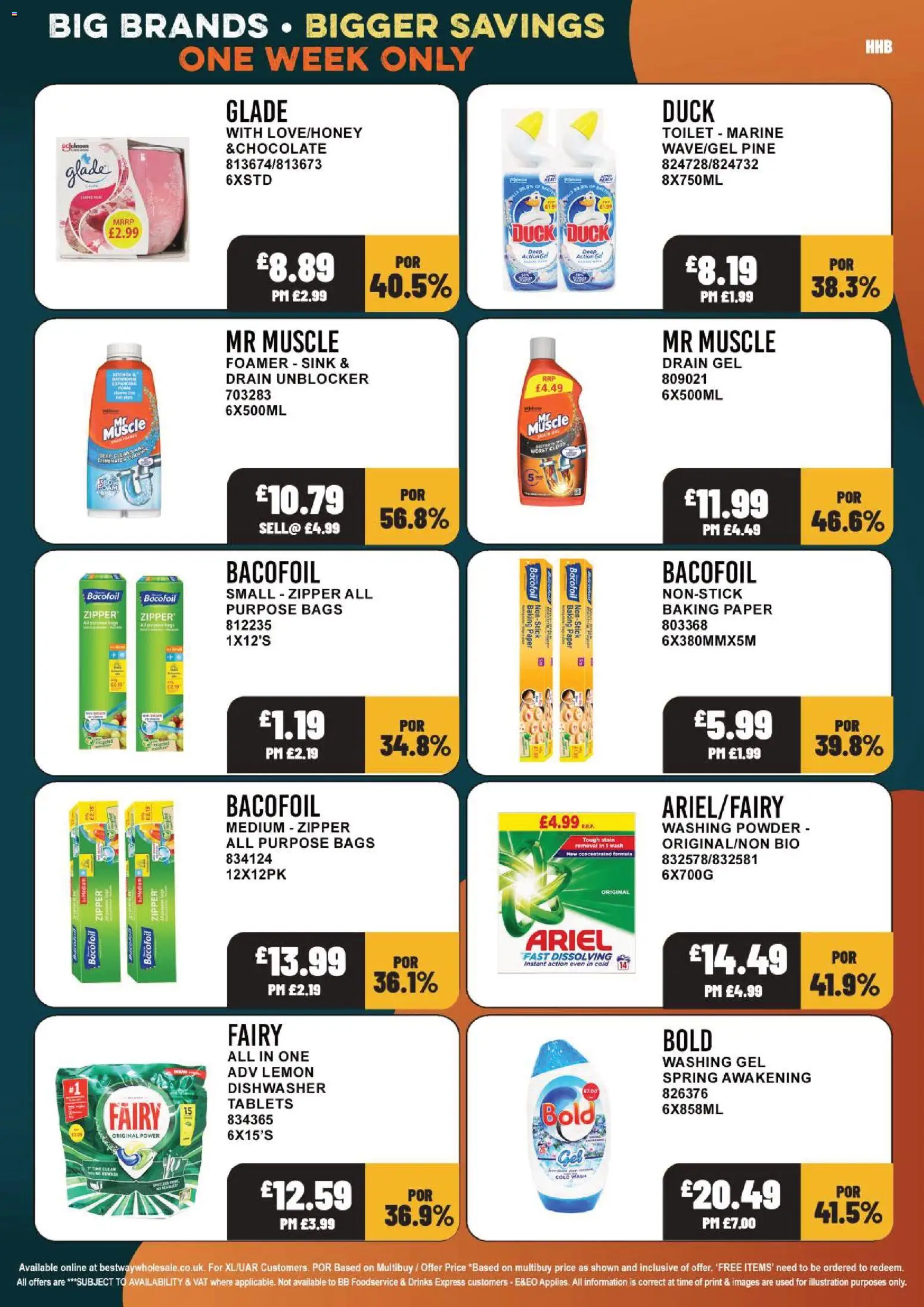 {H1} | Page: 17 | Products: Toilet, Washing powder, Duck, Lemon