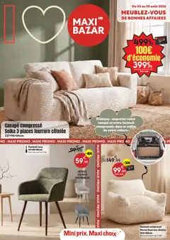 Maxi Bazar - Prévisualisation de Maxi Bazar catalogue valide à partir de 03/08/2026